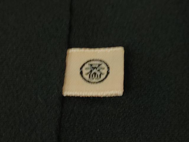 平和屋本店■極上　創業460年・千總　黒留袖　駒刺繍　地紙重ね　宝尽くし　金彩　阪急百貨店扱い　逸品　DZAA4280kh5