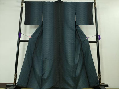 平和屋本店■希少　沖縄県最高級織物　首里花倉織　首里織　花織・絽織・紗織　袷　逸品　DZAA4281kh5
