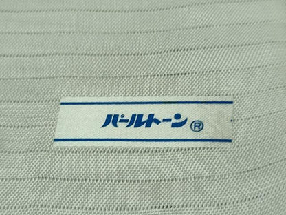 平和屋本店■極上　夏物　染士　清水峯州　江戸小紋　絽　鮫小紋柄　黒地　逸品　未使用　DZAA4321kh5