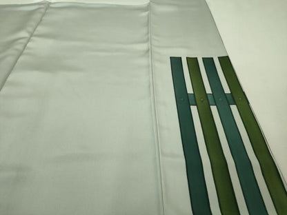 平和屋本店■極上　世界的友禅作家　千地泰弘　訪問着　瓦　柵　暈し染め　金彩　銀通し地　逸品　DZAA4408kh5