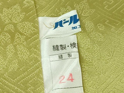 平和屋本店●極上　皇室献上作家　藤井寛　振袖　駒刺繍　雲取り花唐草文　金彩　逸品　DZAA4411kh5