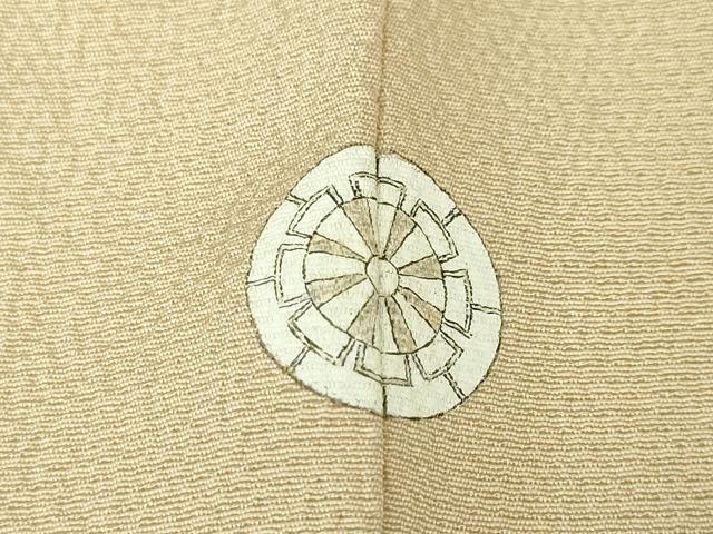 平和屋本店■超希少　染彩芸術の巨匠　皆川月華　訪問着　杜若　肌色地　金彩　縮緬地　逸品　DZAA4412kh5
