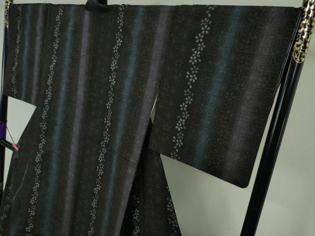 平和屋本店●極上 結城紬 はたおり娘 奥順謹製 80亀甲 手緒里 桜間道 やまと誂製 証紙・保証書付き 逸品 未使用 DZAA4447kh5