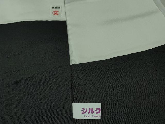 平和屋本店■極上　京都の名門ブランド　銀花仙　訪問着・袋帯(銀通し地)セット　唐草文　蝉色地　暈し染め　金彩　逸品　DZAA4504kh5