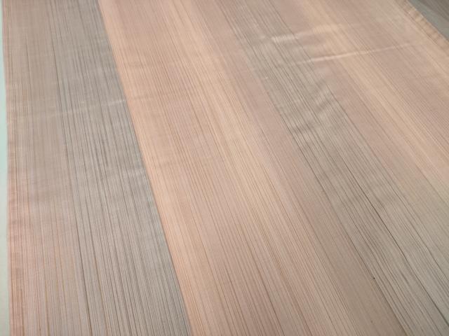 平和屋本店■極上　紅花紬　米沢　単衣　紅の細道　紅花の里工房　中村工房謹製　証紙付き　逸品　DZAA4621kh5