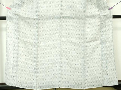 平和屋本店＊極上　夏物　重要無形文化財　越後上布　染織工芸　むら田　菱文　たとう紙付き　逸品　DZAA4634kh6