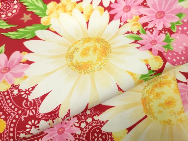 平和屋本店■極上　松田聖子 SEIKO MATSUDA　七五三　女の子　3歳　祝着・長襦袢セット　苺　リボン　金彩　洗える着物　逸品　DZAA4670kh5