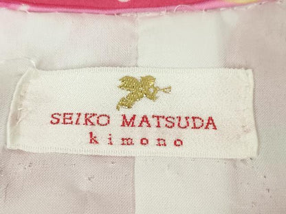 平和屋本店■極上 松田聖子 SEIKO MATSUDA 子供 七五三 女の子 3歳 祝着・長襦袢(半衿刺繍)・被布 3点セット 洗える着物 逸品　DZAA4674kh5
