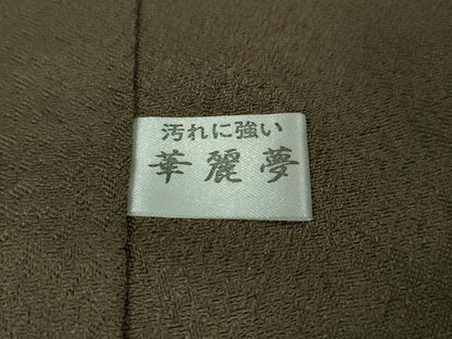 平和屋本店●極上　京都の名門ブランド　銀花仙　訪問着・袋帯セット　異国風景　暈し染め　蝉色地　金彩　逸品　未使用　DZAA4699kh5