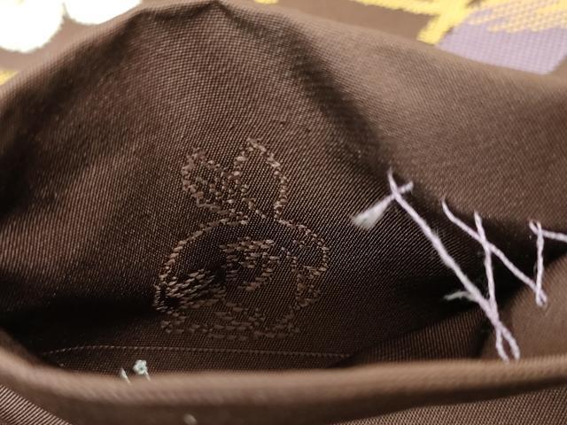平和屋本店●極上 人形作家・ホリヒロシ 六通柄袋帯 唐織 雪輪 草花 逸品 DZAA4814kh5