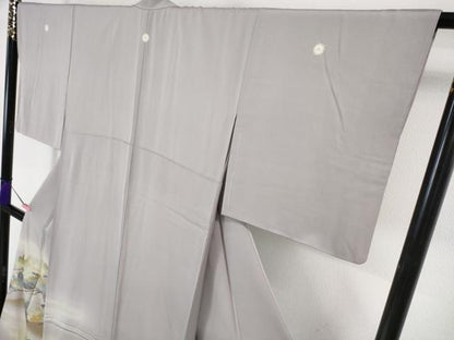 平和屋本店●極上 創業460年・千總 色留袖 刺繍 松 暈し染め 藤色地 三越扱い 逸品 未使用 DZAA4841kh5
