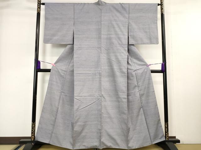 平和屋本店●極上 紅花紬 米沢 新田秀次 紅藍染 湖水 反端付き 逸品 DZAA4848kh5