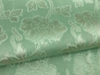 平和屋本店■極上　道行コート　ロング丈　リバーシブル　紗袷　花唐草紋紗　暈し染め　逸品　DZAA4853kh5