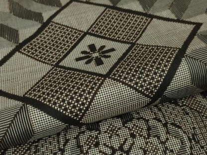 平和屋本店●希少 本場大島紬 現代龍郷絣 鈴乃屋扱い 逸品 DZAA4861kh5