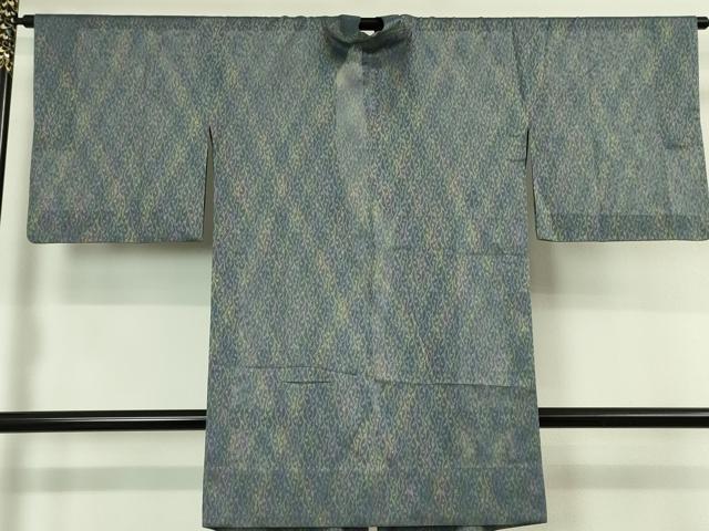 平和屋本店▽極上 道中着 和装コート スリーシーズン 春夏秋 塵除け ロング丈 唐草紋紗 暈し染め 逸品 DZAA4900kh5