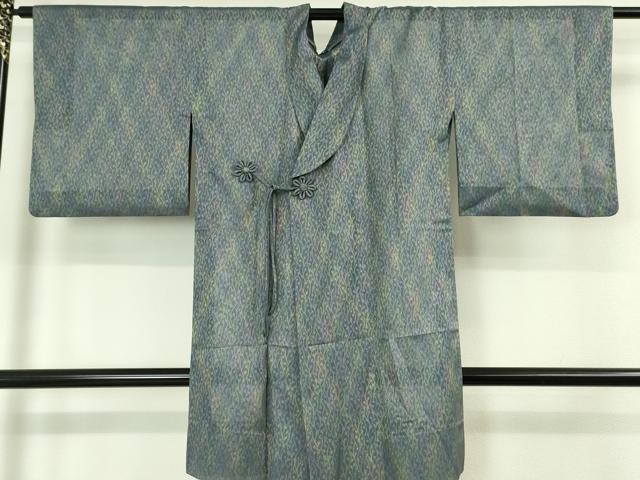 平和屋本店▽極上 道中着 和装コート スリーシーズン 春夏秋 塵除け ロング丈 唐草紋紗 暈し染め 逸品 DZAA4900kh5