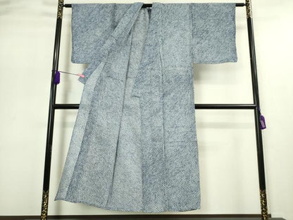 平和屋本店■極上　夏物　男性　浴衣　有松鳴海絞り　綿　逸品　未使用　DZAA4910kh5