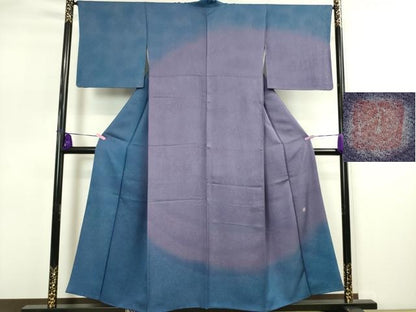 平和屋本店■極上　佐波理綴　創作者 池口定男　訪問着　暈し染め　逸品　DZAA4914kh5