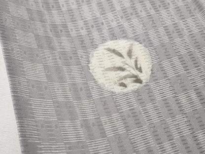 平和屋本店■極上　夏物　小紋　花織　紋絽　手描き　蛍　蜻蛉　草花　逸品　DZAA4929kh5