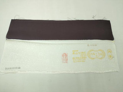 平和屋本店●極上 京の名門 じゅらく謹製 帝王紫 蘇州刺繍 訪問着 総刺繍 胡蝶蘭 雪輪 暈し染め 金銀糸 反端付き 逸品 未使用 DZAA4962kh5