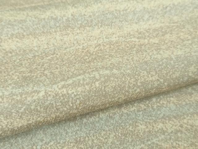 平和屋本店＊極上 夏物 石川県指定無形文化財 夏牛首紬 白山工房 手織り 霞文 証紙付き 逸品 DZAA4970kh5