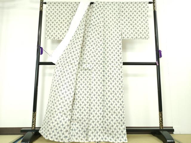 平和屋本店＊極上 夏物 沖縄県無形文化財指定 本場八重山上布 麻 草木染 手織 藍染 伝統工芸の郷・みね屋謹製 証紙付き 逸品 DZAA4974kh5