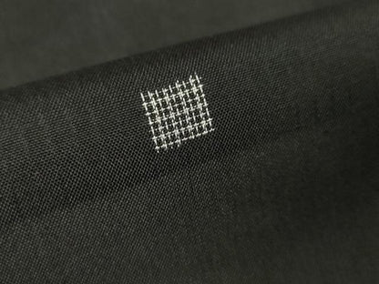 平和屋本店＊極上 夏物 銀座もとじ 紗紬 色紙文 黒地 逸品 DZAA4979kh5