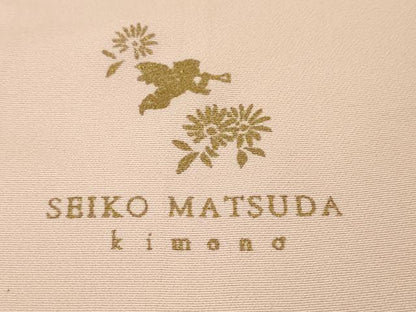 平和屋本店■極上　松田聖子　SEIKO MATSUDA　訪問着　胡蝶蘭　虹色地　金彩　ロング丈　逸品　DZAA5008kh5
