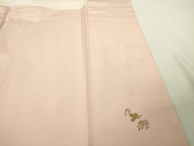 平和屋本店■極上　松田聖子　SEIKO MATSUDA　訪問着　胡蝶蘭　虹色地　金彩　ロング丈　逸品　DZAA5008kh5