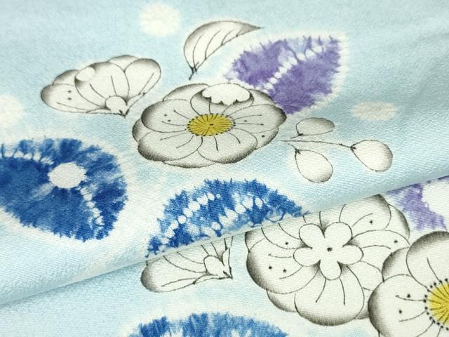 平和屋本店●極上 染色作家 小倉淳史 訪問着 辻が花 暈し染め 大丸扱い 逸品 DZAA5021kh5