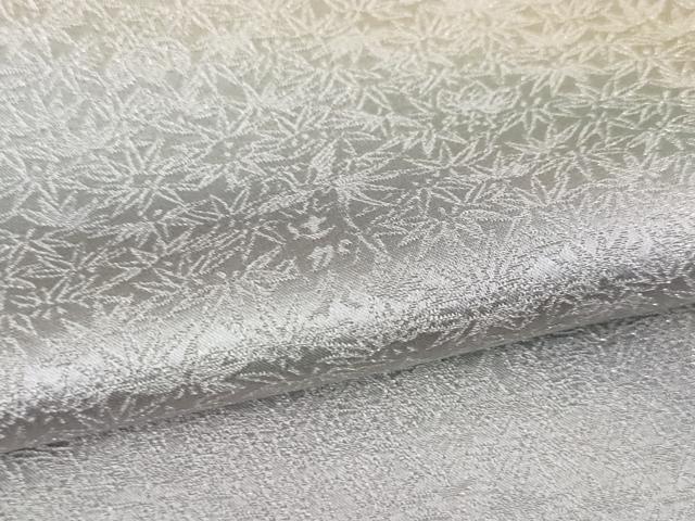 平和屋本店●極上 久保田一竹 幻の辻が花 訪問着 鳳凰笹地紋 暈し染め 銀通し地 反端付き 逸品 未使用 DZAA5040kh5