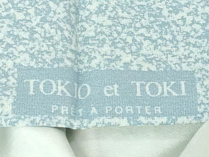 平和屋本店■極上　人間国宝　羽田登喜男　TOKIOetTOKI　訪問着　たたき染め　鴛鴦吉祥花文　暈し染め　逸品　未使用　DZAA5043kh5