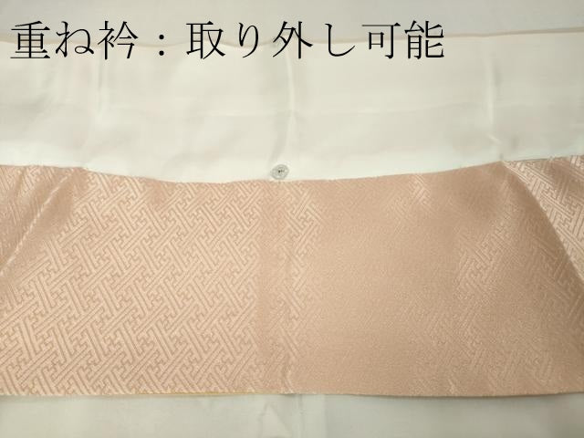 平和屋本店■極上　創業460年・千總　訪問着　駒刺繍　正倉院鳳凰花文　薄い灰梅色地　金彩　三越扱い　逸品　未使用　DZAA5052kh5