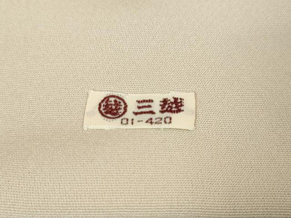 平和屋本店■極上　創業460年・千總　訪問着　駒刺繍　正倉院鳳凰花文　薄い灰梅色地　金彩　三越扱い　逸品　未使用　DZAA5052kh5