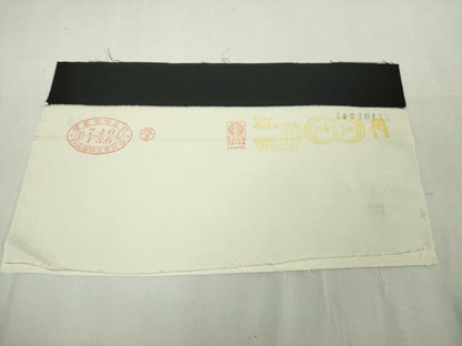 平和屋本店●極上 名門染元 秀美 十日町友禅 龍谷 訪問着 夜桜 黒地 金彩 反端付き 逸品 未使用 DZAA5073kh5