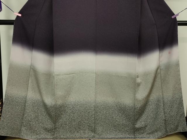 平和屋本店●極上 山口美術織物 皇室 伊勢神宮御用 西陣織 訪問着 蒔糊文 暈し染め 銀通し地 反端・タグ付き 逸品 未使用 DZAA5077kh5