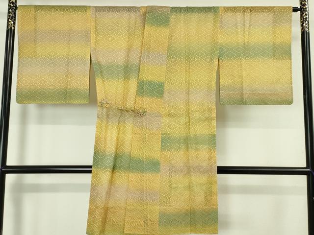 平和屋着物□極上 長羽織 スリーシーズン 春夏秋 塵除け 間道 暈し染め