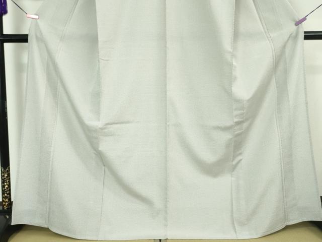 平和屋本店■極上　本塩沢　やまだ織　単衣　蚊絣　桑原タツノ作　証紙付き　逸品　DZAA5096kh5