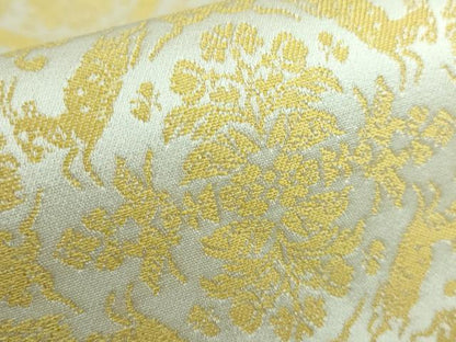 平和屋本店●極上 龍村美術織物 たつむら 全通柄袋帯 山羊花卉文錦 逸品 DZAA5125kh5