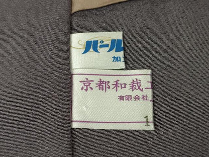 平和屋本店●極上 中国三大刺繍 蘇州刺繍 スワトウ刺繍 汕頭刺繍 訪問着 更紗花文 暈し染め 金糸 反端付き 逸品 DZAA5220kh5