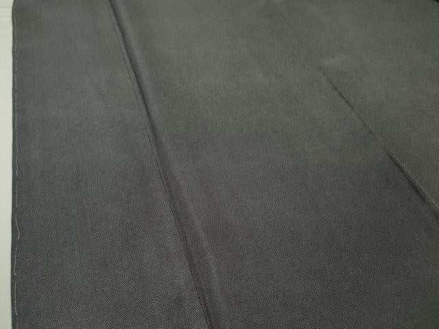 平和屋本店●極上 江戸小紋 鮫小紋柄 黒地 逸品 未使用 DZAA5229kh5
