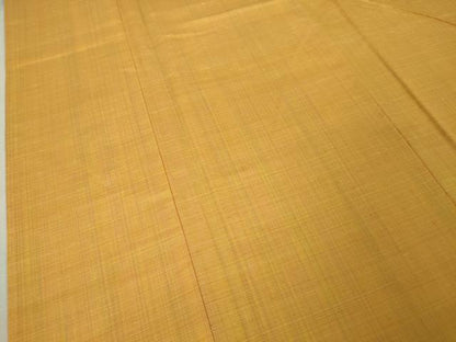 平和屋本店●極上 紅花紬 米沢 伝統工芸品 草木の色 米沢 白根沢謹製 証紙付き 逸品 未使用 DZAA5233kh5
