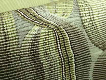 平和屋本店■極上　ひなや工房　くむ・あむ・おる　伊豆蔵明彦　唐組　太鼓柄袋帯　金糸　逸品　DZAA5306kh5