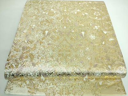 平和屋本店■極上　太鼓柄袋帯　洋花文　金彩　逸品　DZAA5323kh5