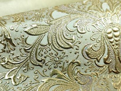 平和屋本店■極上　太鼓柄袋帯　洋花文　金彩　逸品　DZAA5323kh5