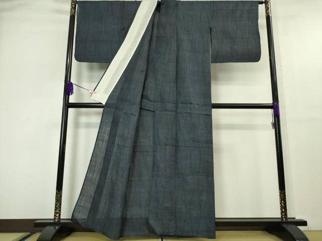 平和屋本店■極上　夏物　重要無形文化財　本場宮古上布　苧麻　立涌文　逸品　DZAA5379kh5