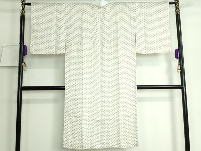 平和屋本店■上質な長襦袢　単衣　麻の葉　逸品　未使用　DZAA5507kh5