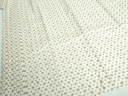 平和屋本店■上質な長襦袢　単衣　麻の葉　逸品　未使用　DZAA5507kh5