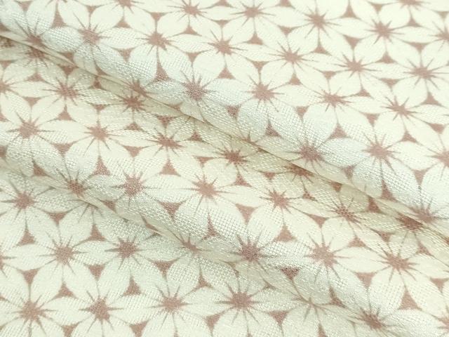 平和屋本店■上質な長襦袢　単衣　麻の葉　逸品　未使用　DZAA5507kh5