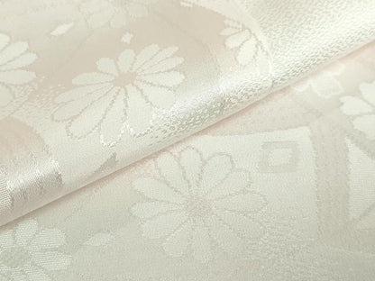 平和屋本店●振袖用長襦袢 袷 花毬地紋 逸品 未使用 DZAA5508kh5